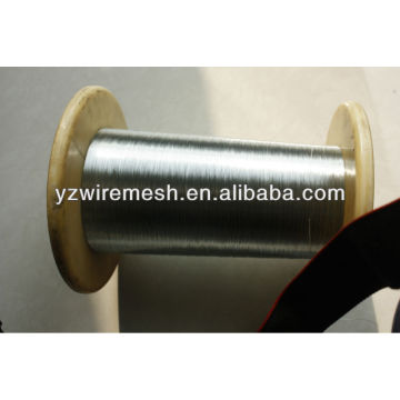 0.25mm-0.5mm caliente sumergido galvanizado fabricante de alambre de hierro para el mercado de Corea del Sur